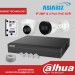 DAHUA IP 2 PCS CAMERA,4 CHANNEL POE NVR,HDD WD PURPLE 1 TB